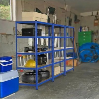 Étagère de garage - StorageHeavyTools™ - Bleu - Rangement Universel
