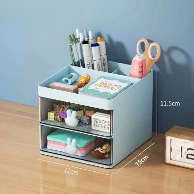 Organisateur de Bureau - MultiFunctionalOrganizer™ - Bleu - Rangement Universel