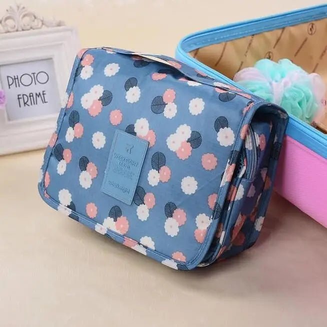 Trousse de toilette - TravelStorageBag™ - Bleu coloré - Rangement Universel