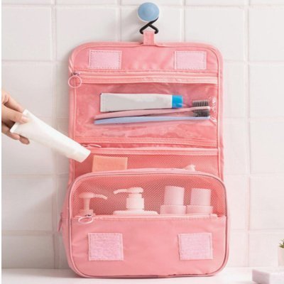 Trousse de toilette - TravelStorageBag™ - Rose - Rangement Universel