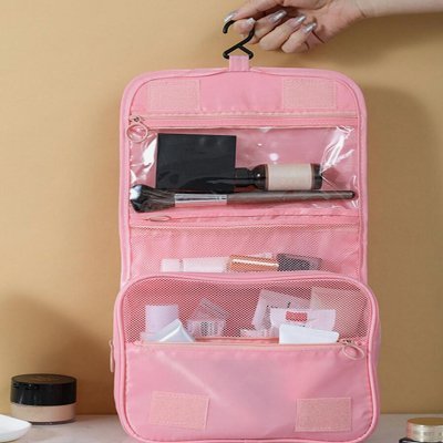 Trousse de toilette - TravelStorageBag™ - Rose - Rangement Universel